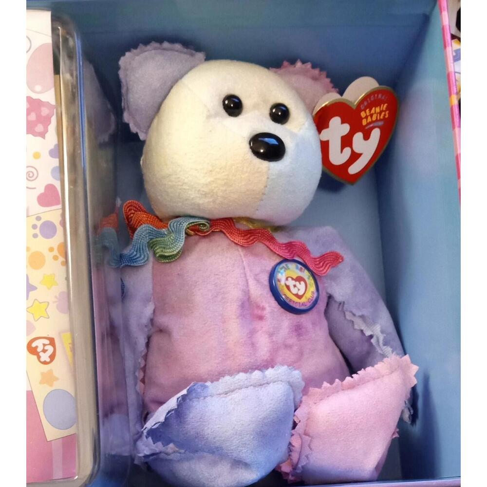 Snips Beanie Baby Bear, BBOC Exclusive! New in Box, Mint, Rare!